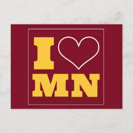 Minneapolis St Paul (MN) Tailgate-inbjudan Vykort