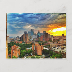 Minneapolis Storm Vykort