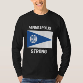 Minneapolis Strong Basic Långärmad T-Shirt