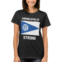 Minneapolis Strong Kvinnors Grundläggande T-Shirt