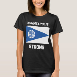 Minneapolis Strong Kvinnors Grundläggande T-Shirt