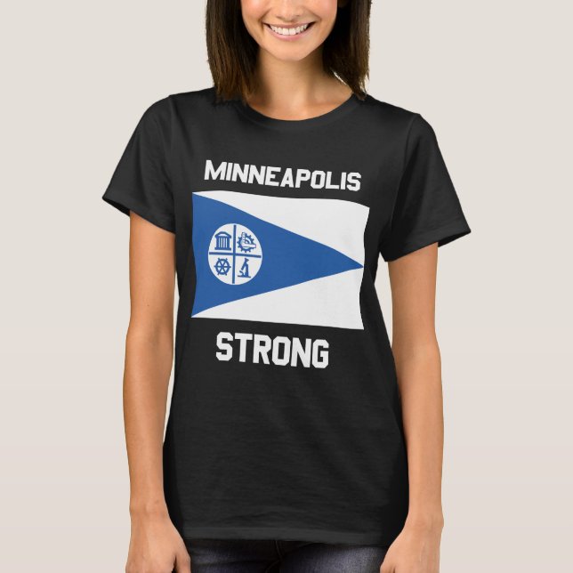 Minneapolis Strong Women’s Basic T-Shirt (Framsida)