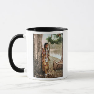 Minnehaha 1897 Årgångs indian Hiawatha Mugg