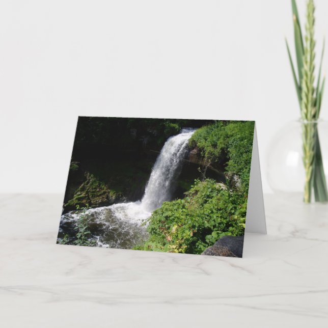 "Minnehaha Falls #1" födelsedagskort Kort (Framsida)