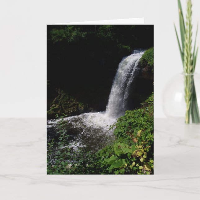 "Minnehaha Falls #2" födelsedagskort Kort (Framsida)