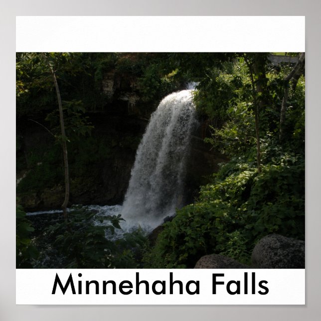 Minnehaha Falls Poster (Framsidan)