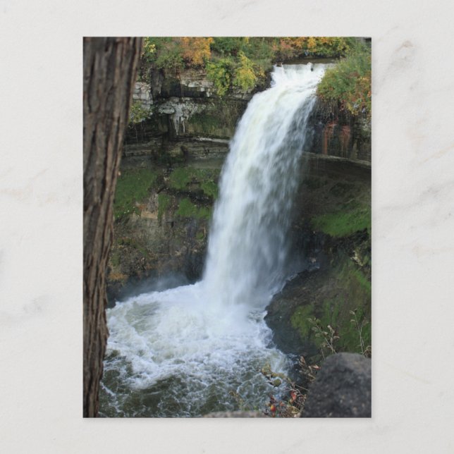 Minnehaha Falls Vykort (Framsida)