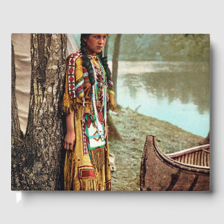 Minnehaha - Native American Hiawatha 1904 Gästböcker
