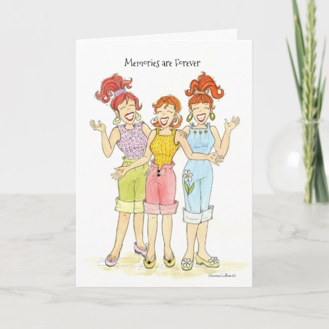 Minnen är för evigt-kort kort (Framsida)