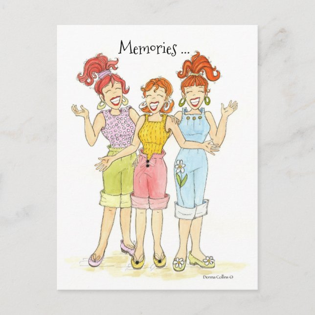 Minnen är för långa vykort (Framsida)