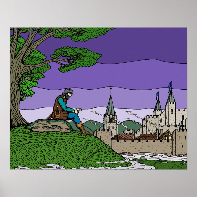 Minnen av Camelot Poster (Framsidan)