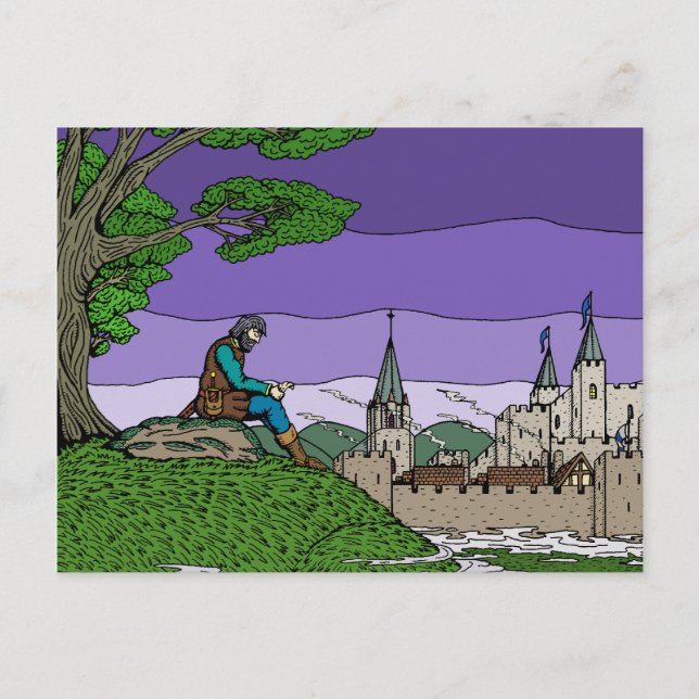 Minnen av Camelot Vykort (Framsida)