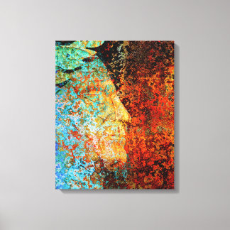 Minnen av gamla romerska Caesar Canvastryck