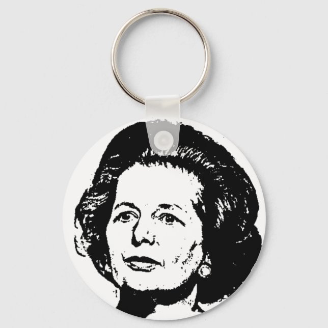 Minnen av Margaret Thatcher Nyckelring (Framsida)