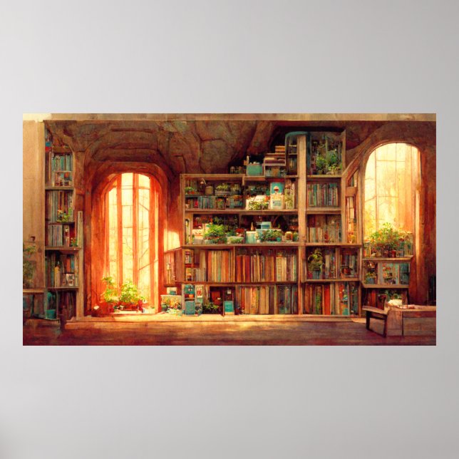 Minnen från bibliotek som aldrig existerade poster (Framsidan)