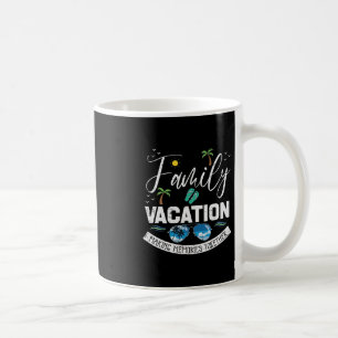 Minnen från familjesemester tillsammans Matcha män Kaffemugg