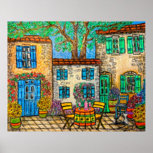 Minnen från Provence Poster utskrift av Lisa Loren