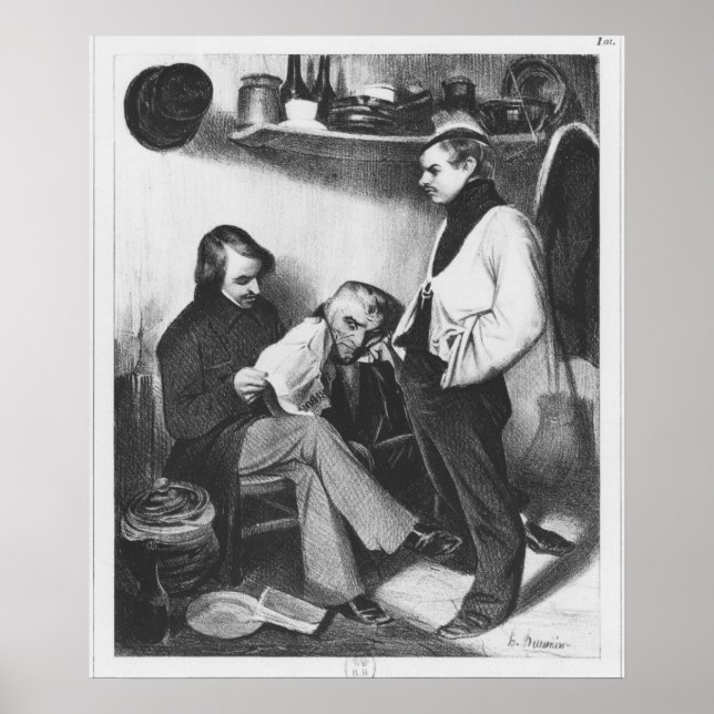 Minnen från Sainte-Pelagieillustration Poster (Framsidan)