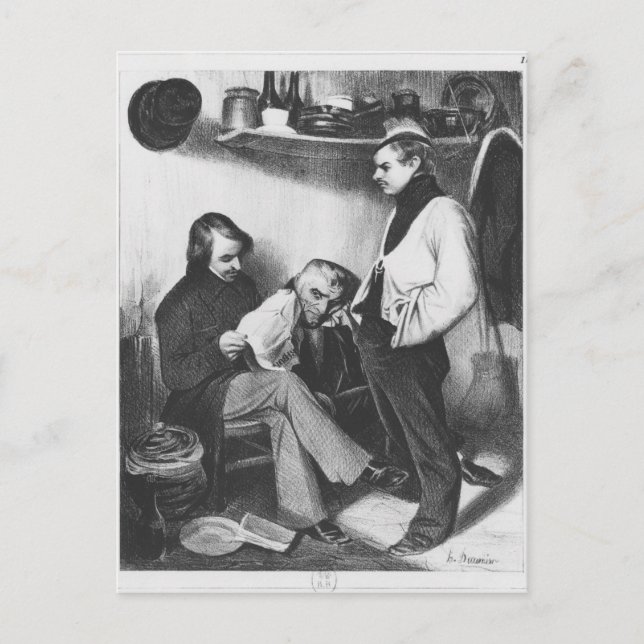 Minnen från Sainte-Pelagieillustration Vykort (Framsida)