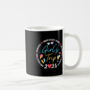 Minnen från tjejresan 2025 Tjejer Vänner Resa Seme Kaffemugg