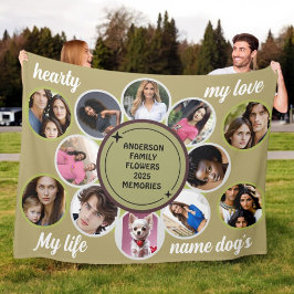 Minnen i Komfort Fleece Blanket