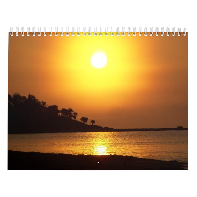 Minnen i Mexico Beach Vacation Calendar Kalender (Omslag)