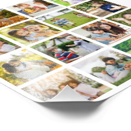 Minnen i Rörelse: Anpassade 16 Fotokollage Fototryck