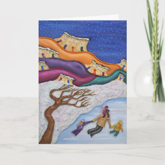 Minnen på is helgkort