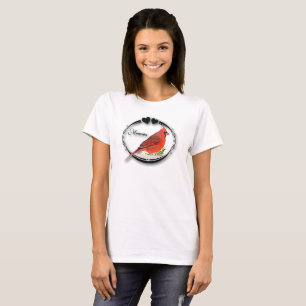 Minnen - Röd kardinal T Shirt