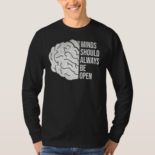 Minnen ska alltid vara öppna t shirt (Framsida)