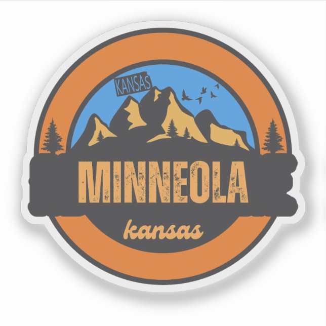 Minneola, Kansas Klistermärken (Framsida)