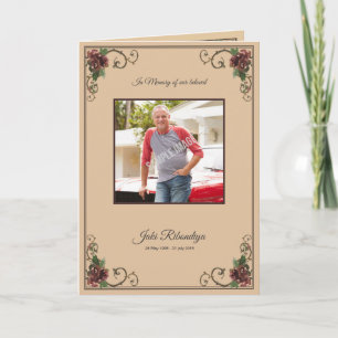 Minnes- begravnings- programmall program