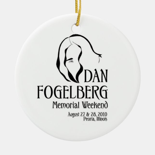 Minnes- helgprydnad 2010 för DF Julgransprydnad Keramik (Framsidan)