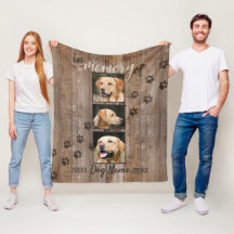 Minnes- lantlig Wood Look för beställnings- hund
