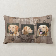 Minnes- lantlig Wood Look för beställnings- hund