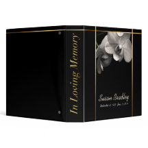 Minnes- minnebokar för Orchid 1 - personlig