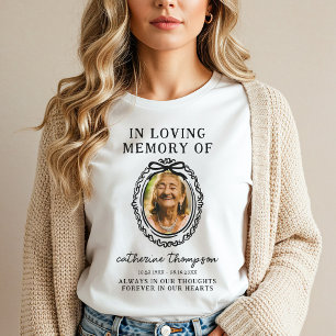 Minnes-T-shirt med bågram T Shirt
