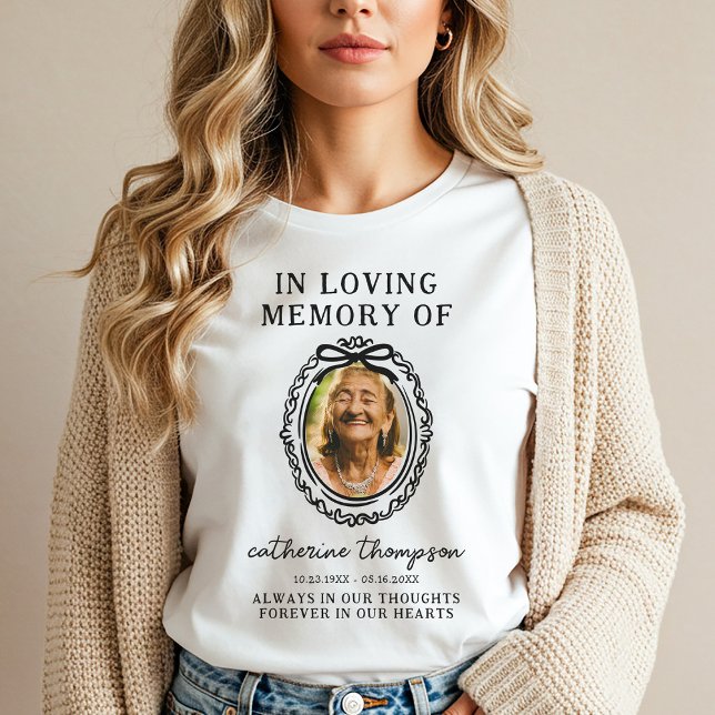 Minnes-T-shirt med bågram T Shirt (Skapare uppladdad)