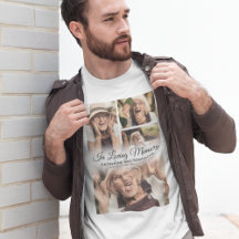 Minnes-T-shirt med foto
