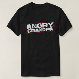 Minnes- T skjorta för ilsken för morfarTVShow REVA T-shirt