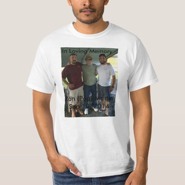 Minnes- T-tröja T-shirt (Framsida)
