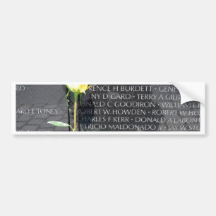 minnes- vietnam veteran bildekal