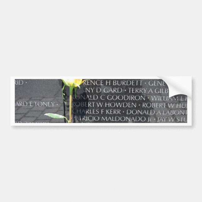 minnes- vietnam veteran bildekal (Framsidan)
