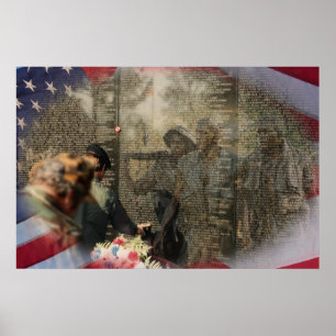 Minnes- Vietnam veteran Poster