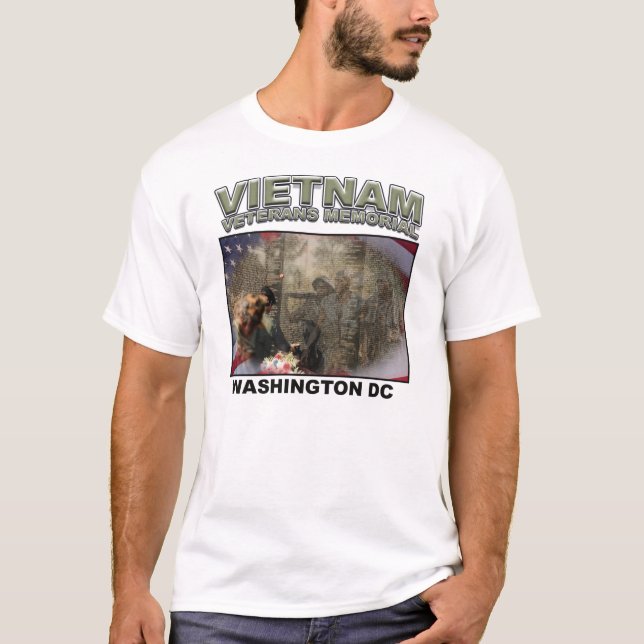 Minnes- Vietnam veteran T-shirt (Framsida)