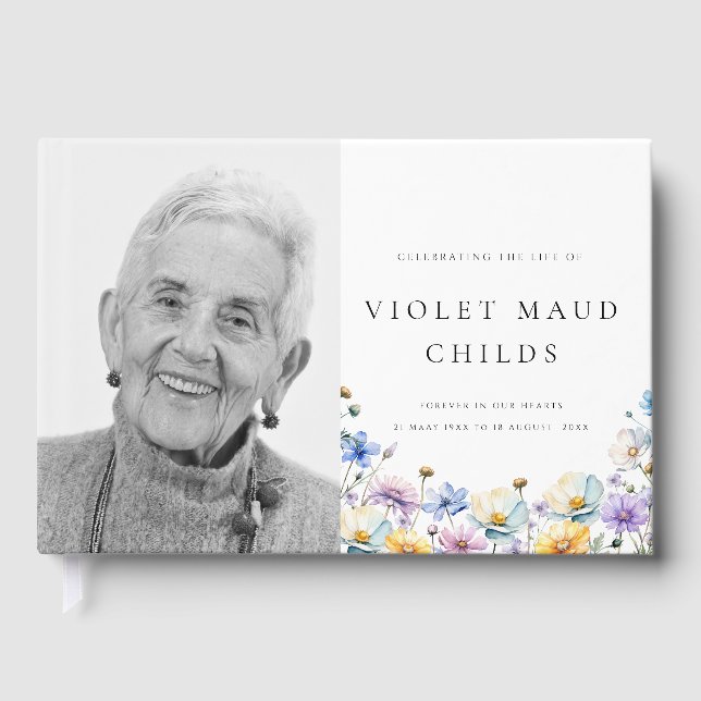 minnesbild firande i livet gästböcker (Framsida)