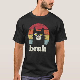 Minnesbrev Bruh med Cat Hälsning Tonåringars Boys T Shirt