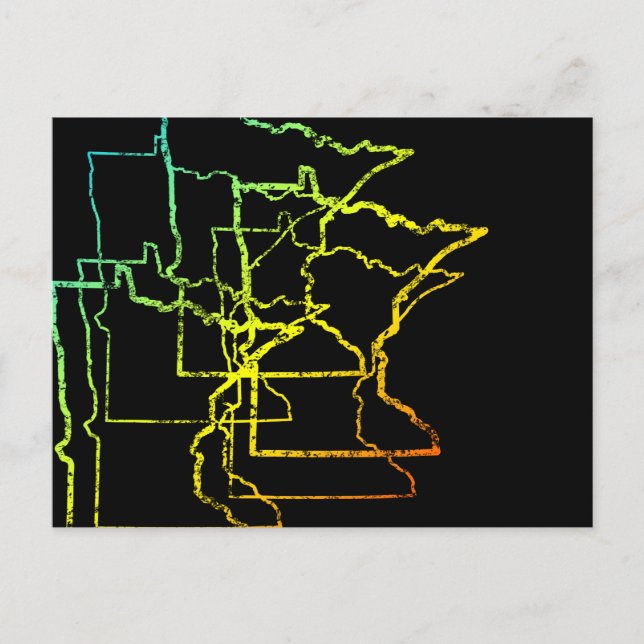 Minneschill blur vykort (Framsida)