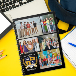 Minnescollage för studenter som slutade skolan år  anteckningsbok