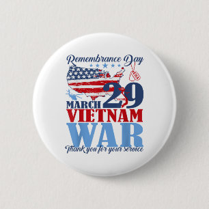 Minnesdag 29 mars Vietnam Krig Veteran Knapp